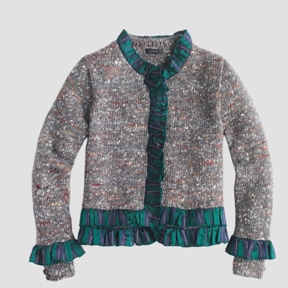 J. Crew Sweaters - Jcrew collection sweater lady day jacket NWT SZ M